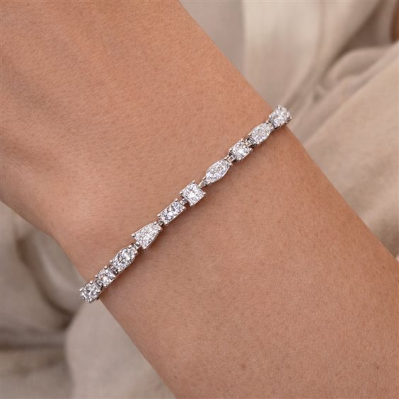 Pulsera Cianfrone Gioielli Mujer in Plata 28C5534R.BIANCO - 28C5534R.BIANCO